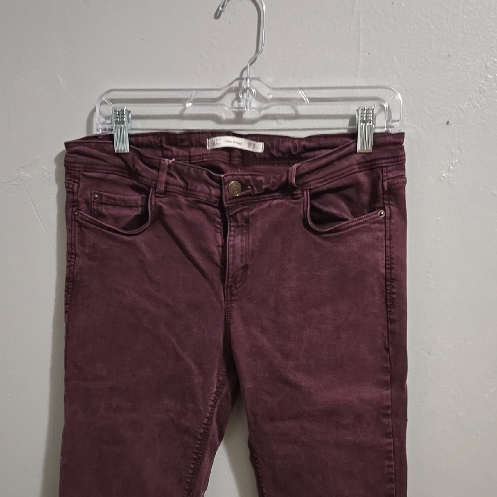 Women's Zara Purple Jeans Skinny Purple